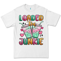 White loaded tea junkie Premium Tee - MaliasSmallBusiness