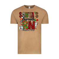 Santa's Favorite Rn Vintage Tee | Teevron