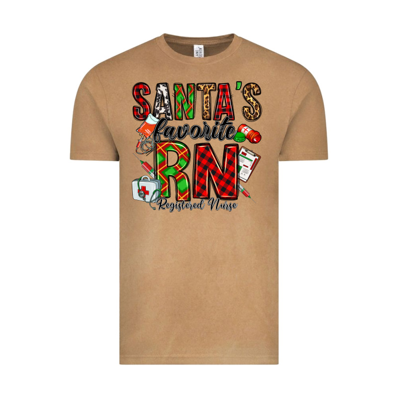 Santa's Favorite Rn Vintage Tee by Jasminsmagicworld | Teevron