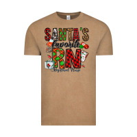 Vintage Coffee santa's favorite rn Vintage Tee - Jasminsmagicworld