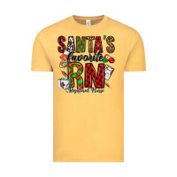 Vintage Mustard santa's favorite rn Vintage Tee - Jasminsmagicworld