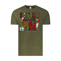 Vintage Olive santa's favorite rn Vintage Tee - Jasminsmagicworld