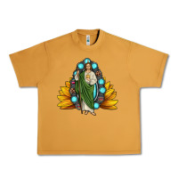 Peanut Butter san judas gemstone sunflower Urban Heavy Tee - JahusDesignShop