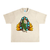 Sandshell san judas gemstone sunflower Urban Heavy Tee - JahusDesignShop