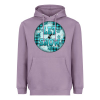 Lavender let it snow Heavyweight Hoodie - FaDigitalArtStudio