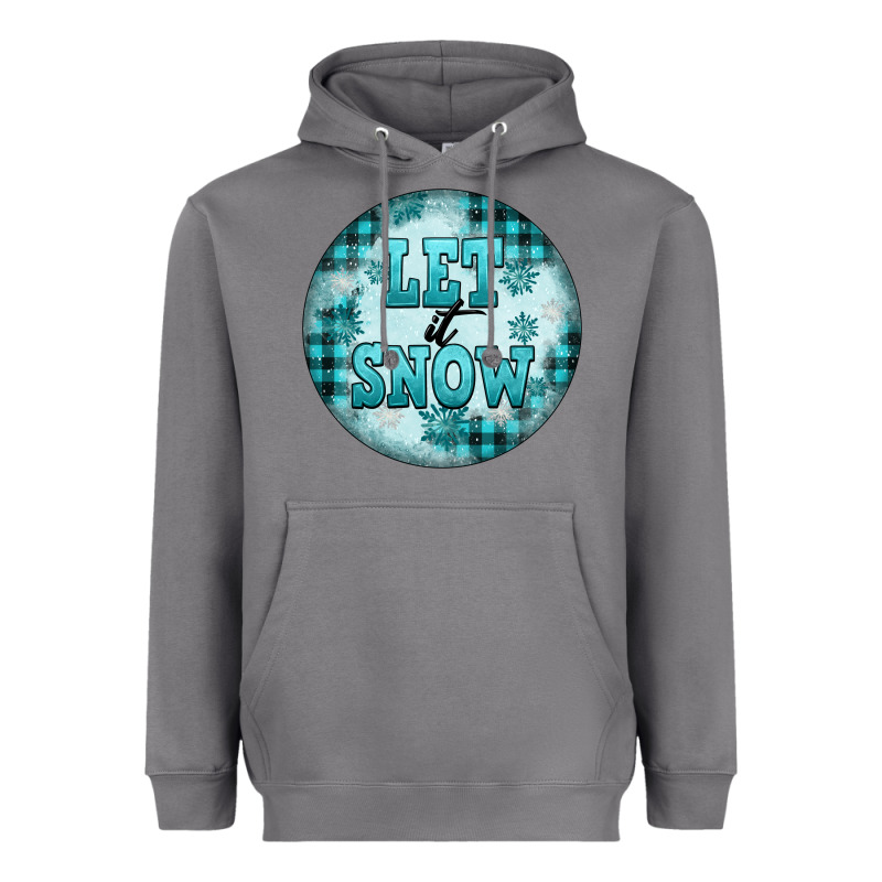 Let It Snow Heavyweight Hoodie by FaDigitalArtStudio | Teevron