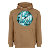 Toasted Coconut let it snow Heavyweight Hoodie - FaDigitalArtStudio