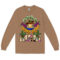 Toasted Coconut Nacho average Mom Long Sleeve Tee - NancyCooperArtShop