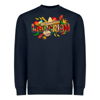 Navy cinco de mayo librarian Heavyweight Sweatshirt - CowGirlArtShop