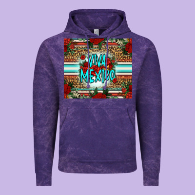Viva Mexico Long Live Mexico Vintage Hoodie Designed By Jasminsmagicworld