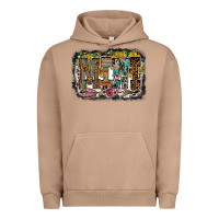 Pigment Burro mini western Urban Hoodie - RacoonDesign