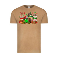 Vintage Camel christmas sloth coffee cups Vintage Tee - Jasminsmagicworld