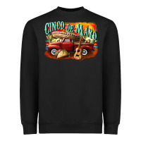 Black cinco de mayo truck Heavyweight Sweatshirt - CowGirlArtShop