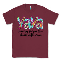 Burgundy yaya Classic Tee - Artiststas