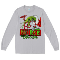 Moon Dust grinch hand nurse educator Long Sleeve Tee - NancyCooperArtShop