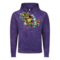 Cloud Purple Guerrero Mexico Sunflower Map Vintage Hoodie - RanaPortraitStore