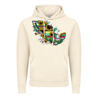 Vintage Artic Guerrero Mexico Sunflower Map Vintage Hoodie - RanaPortraitStore