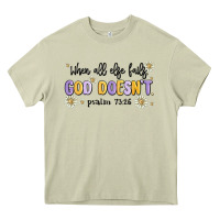 Mossy when all else fails god doesnt Heavy Core Tee - MaliasSmallBusiness
