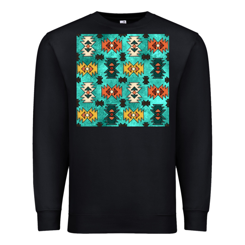 Native American Aztec Seamless Pattern 3 Premium Sweatshirt by BundleAndBundleShop | Teevron