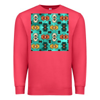 Cardinal native american aztec seamless pattern 3 Premium Sweatshirt - BundleAndBundleShop