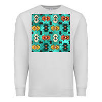 Dove Grey native american aztec seamless pattern 3 Premium Sweatshirt - BundleAndBundleShop