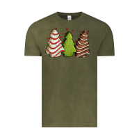 Vintage Olive Christmas cakes Vintage Tee - Jasminsmagicworld