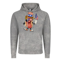 Cloud Rock 4th of july hot dog Vintage Hoodie - BarkalooDesign