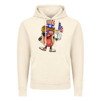 Vintage Artic 4th of july hot dog Vintage Hoodie - BarkalooDesign