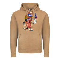 4th Of July Hot Dog Vintage Hoodie | Teevron