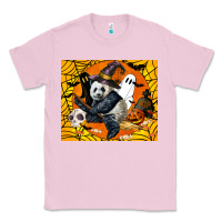 Bubblegum Pink panda halloween Classic Tee - LillyAllenDesigns