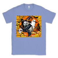 Colony Blue panda halloween Classic Tee - LillyAllenDesigns