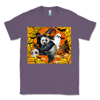 Lavender panda halloween Classic Tee - LillyAllenDesigns