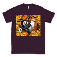 Plum panda halloween Classic Tee - LillyAllenDesigns