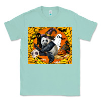 Seafoam panda halloween Classic Tee - LillyAllenDesigns