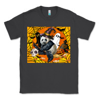 Smoke panda halloween Classic Tee - LillyAllenDesigns