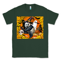 Sports Green panda halloween Classic Tee - LillyAllenDesigns