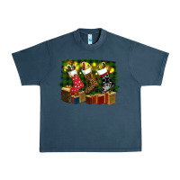 Midnight Navy Christmas Urban Heavy Tee - RanaPortraitStore