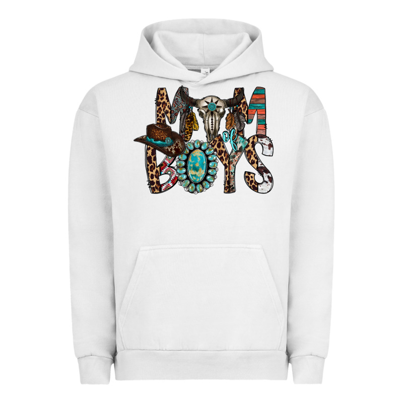 Mom Of Boys Urban Hoodie by RacoonDesign | Teevron