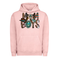 Pigment Salmon mom of boys Urban Hoodie - RacoonDesign