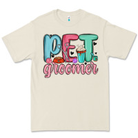 Bone pet groomer Premium Tee - MaliasSmallBusiness