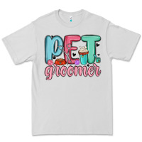 Dove Grey pet groomer Premium Tee - MaliasSmallBusiness