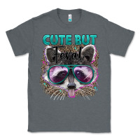 Charcoal Heather cute but feral Classic Tee - Artiststas