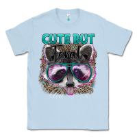 Dusty Blue cute but feral Classic Tee - Artiststas