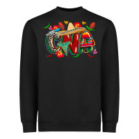 Black cinco de mayo cna Heavyweight Sweatshirt - CowGirlArtShop