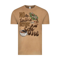 Vintage Camel no talkie before coffee Vintage Tee - BarkalooDesign