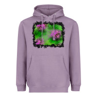 Lavender halloween spooky stars background Heavyweight Hoodie - BundleAndBundleShop