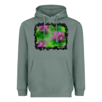 Sage halloween spooky stars background Heavyweight Hoodie - BundleAndBundleShop