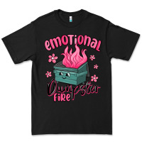 Black emotional dumpster fire Premium Tee - MaliasSmallBusiness