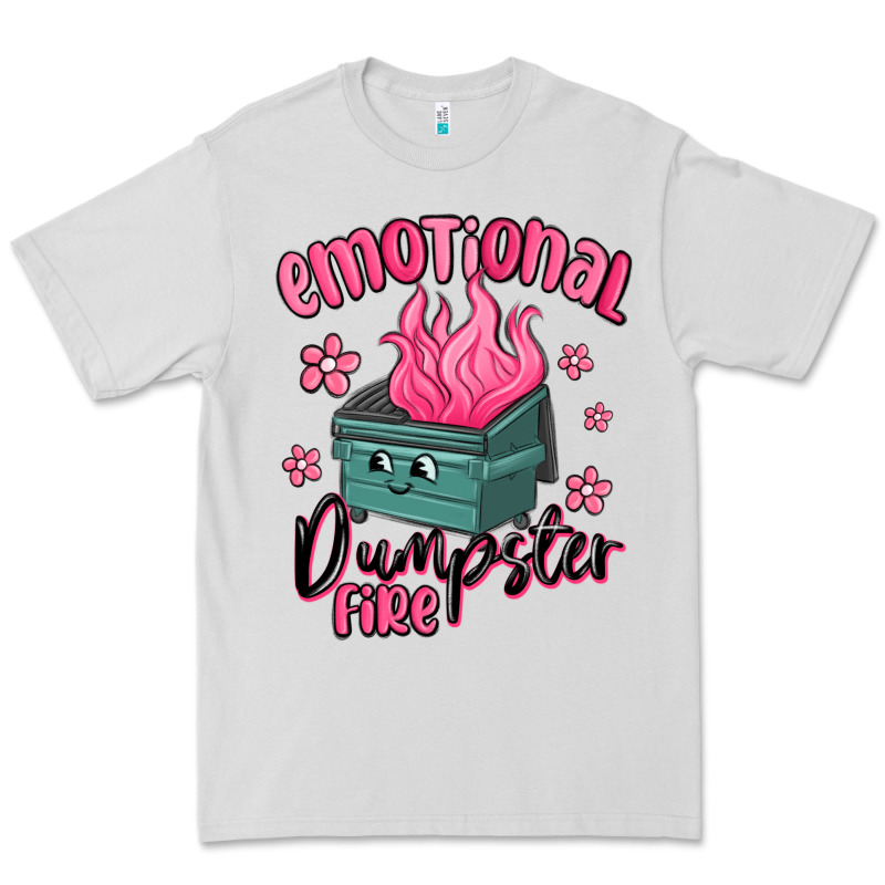Emotional Dumpster Fire Premium Tee by MaliasSmallBusiness | Teevron