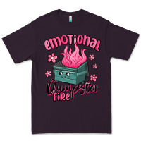 Plum emotional dumpster fire Premium Tee - MaliasSmallBusiness